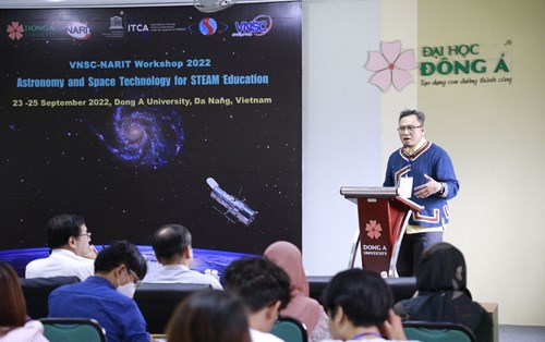 Hội thảo quốc tế Thiên văn học và ứng dụng công nghệ vũ trụ trong giáo dục STEAM 2022